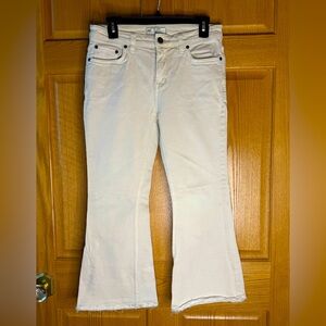 FREE PEOPLE CROP JEANS